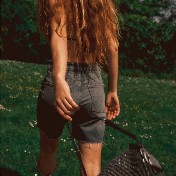 ZARA SHIMMERY DUFFEL BAG - Picture 6 of 7